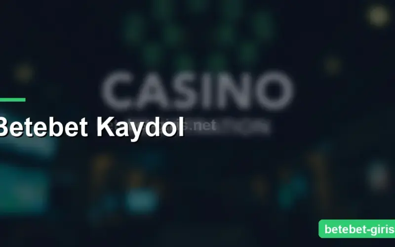 Betebet Kaydol