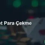 Betebet Para Çekme